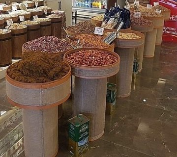 Tellis Desen Ahşap Orta Havuz