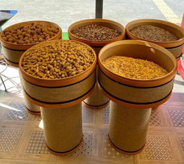 Tellis Desen Ahşap Orta Havuz